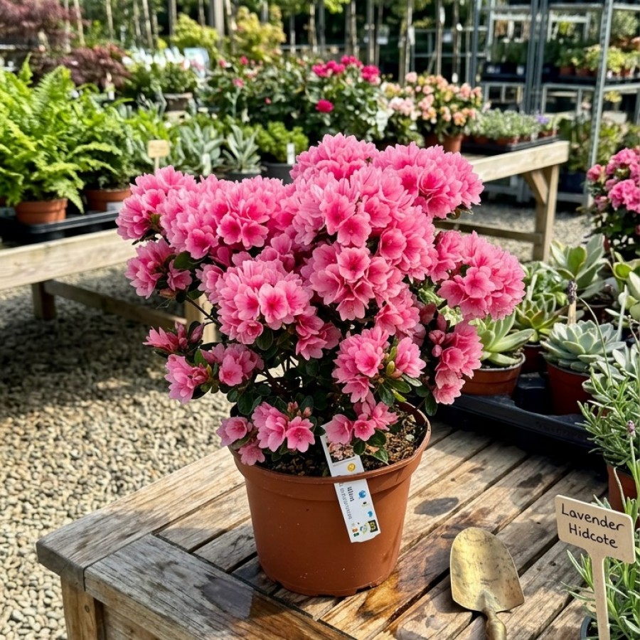 Azalee roz | Arbust ornamental cu flori elegante